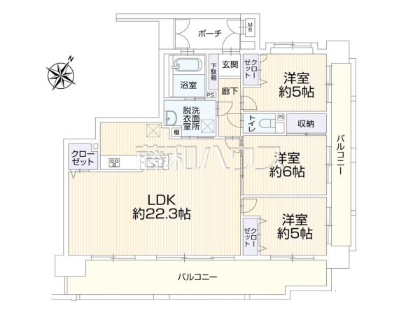 間取図 【シティライフ山王公園南】 間取図 【シティライフ山王公園南】
