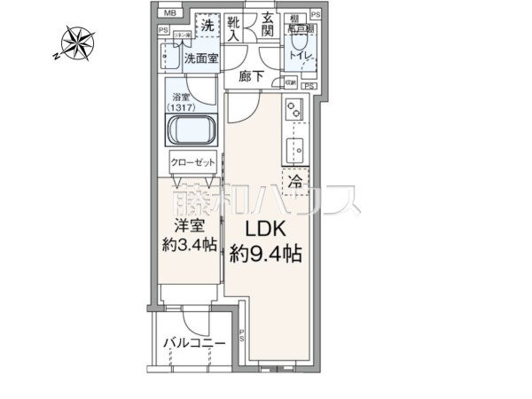 間取図 【グローリオ永福町和泉】 間取図 【グローリオ永福町和泉】