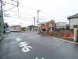 接道状況および現場風景 【八王子市東中野】 接道状況および現場風景 【八王子市東中野】