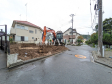 接道状況および現場風景 【八王子市東中野】 接道状況および現場風景 【八王子市東中野】