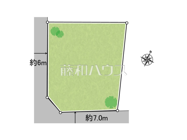 全体区画図 【八王子市長房町】 全体区画図 【八王子市長房町】