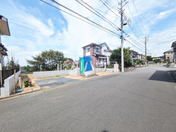 接道状況および現場風景 【八王子市めじろ台4丁目】 接道状況および現場風景 【八王子市めじろ台4丁目】