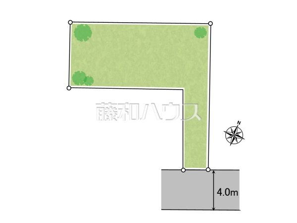 全体区画図 【国分寺市内藤2丁目】 全体区画図 【国分寺市内藤2丁目】