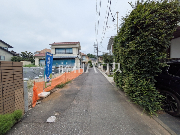 接道状況および現場風景 【杉並区荻窪3丁目】 接道状況および現場風景 【杉並区荻窪3丁目】