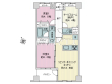 間取図 【ライオンズマンション京王中河原】 間取図 【ライオンズマンション京王中河原】