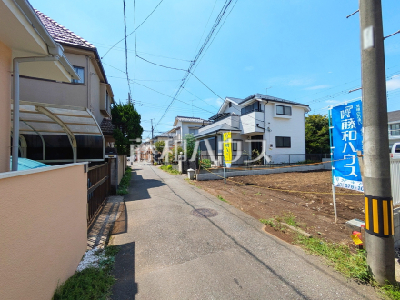 接道状況および現場風景 【国分寺市日吉町3丁目】/撮影日2026/08/24