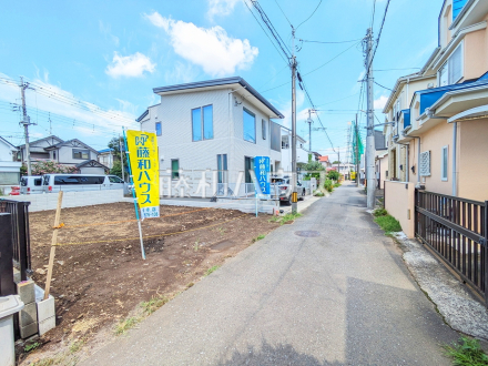 接道状況および現場風景 【国分寺市日吉町3丁目】/撮影日2026/08/24