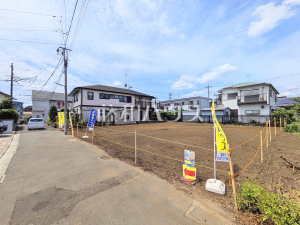 接道状況および現場風景