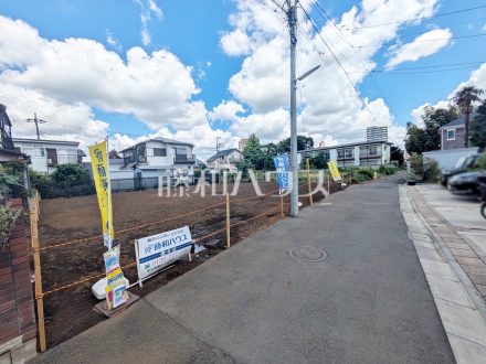 接道状況および現場風景 【調布市西つつじケ丘4丁目】/撮影日2026/08/08