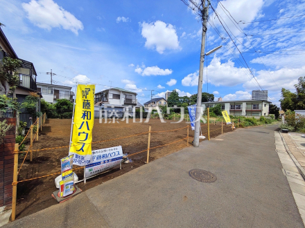 接道状況および現場風景 【調布市西つつじケ丘4丁目】/撮影日2026/08/09