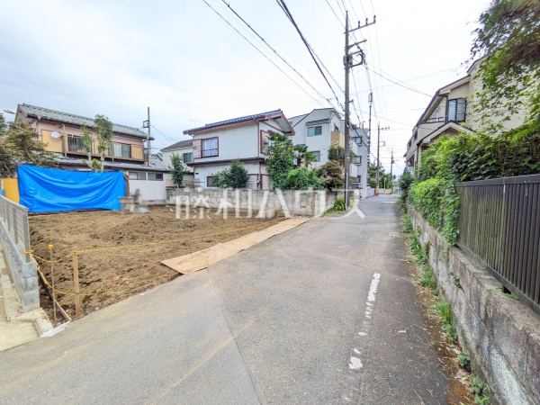 接道状況および現場風景 【西東京市泉町2丁目】 接道状況および現場風景 【西東京市泉町2丁目】