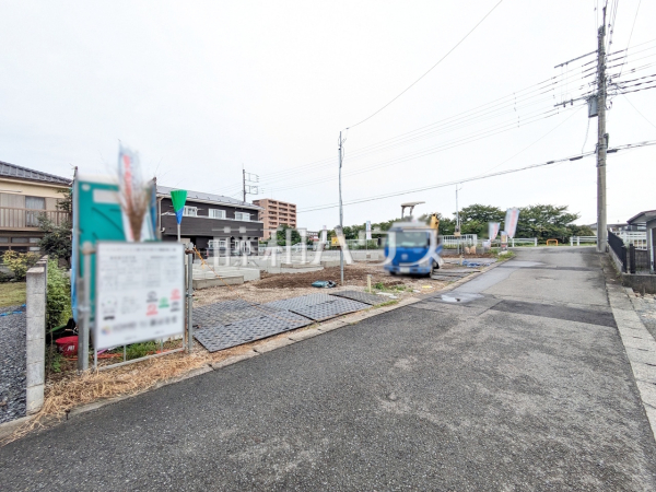 接道状況および現場風景 【八王子市横川町】 接道状況および現場風景 【八王子市横川町】