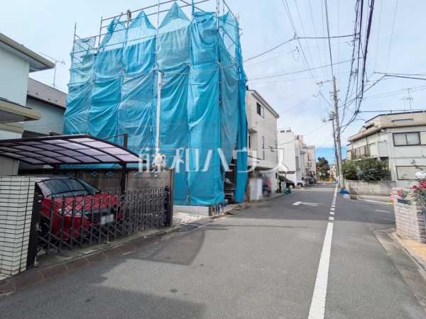 接道状況および現場風景 【練馬区氷川台2丁目】 接道状況および現場風景 【練馬区氷川台2丁目】