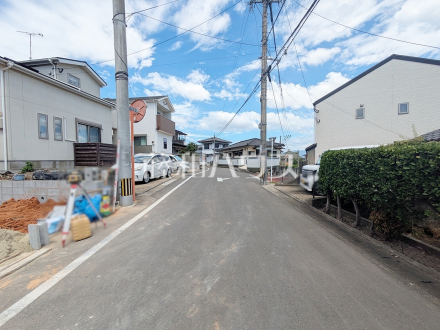 接道状況および現場風景 【福岡市南区大平寺1丁目】/撮影日2026/08/07