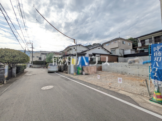 接道状況および現場風景 【福岡市南区大平寺1丁目】