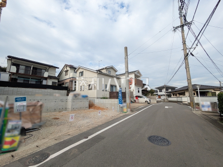 接道状況および現場風景 【福岡市南区大平寺1丁目】/撮影日2026/10/16