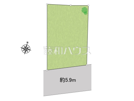 全体区画図 【福岡市南区大平寺1丁目】