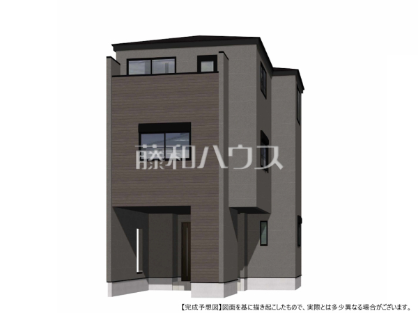 1号棟 完成予想図(外観) 【名古屋市守山区守山2丁目】 1号棟 完成予想図(外観) 【名古屋市守山区守山2丁目】