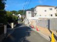 接道状況および現場風景 【日野市程久保2丁目】 接道状況および現場風景 【日野市程久保2丁目】