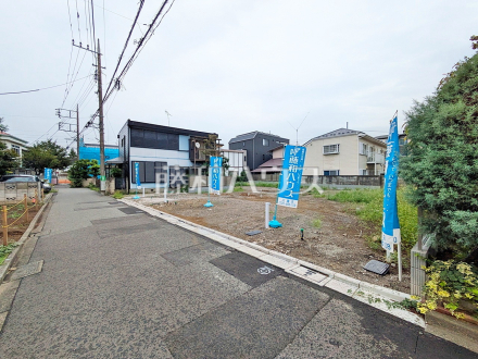 接道状況および現場風景 【三鷹市牟礼6丁目】/撮影日2026/09/04