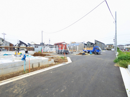 接道状況および現場風景 【立川市栄町2丁目】/撮影日2026/09/19