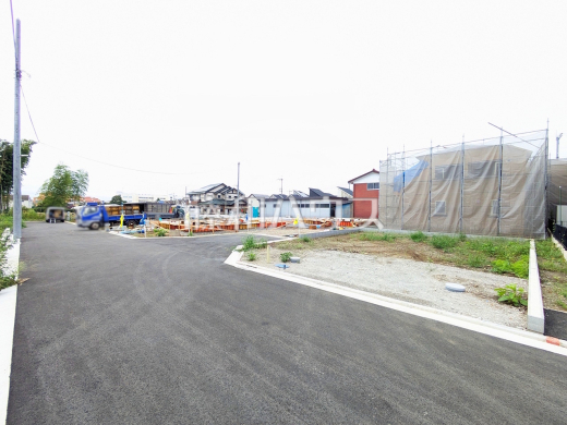 接道状況および現場風景 【立川市栄町2丁目】