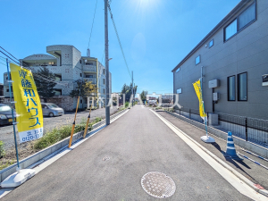 接道状況および現場風景