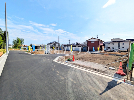 接道状況および現場風景 【立川市栄町2丁目】/撮影日2026/07/30