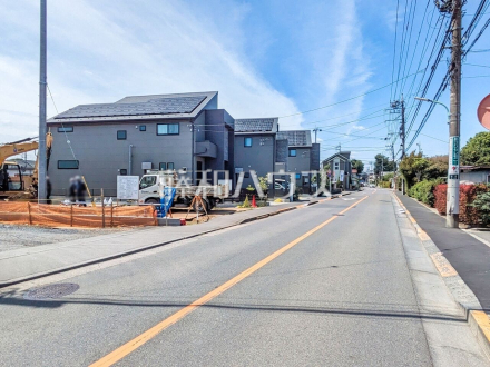 接道状況および現場風景 【立川市栄町2丁目】/撮影日2026/05/07