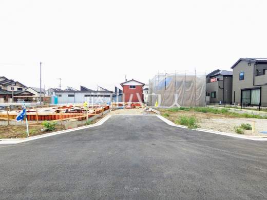 接道状況および現場風景 【立川市栄町2丁目】