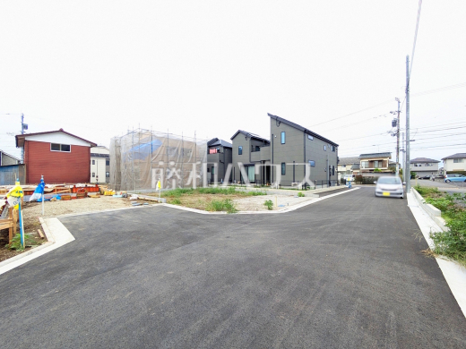 接道状況および現場風景 【立川市栄町2丁目】