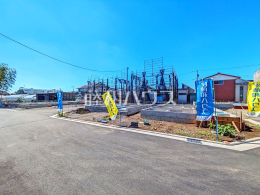 接道状況および現場風景 【立川市栄町2丁目】