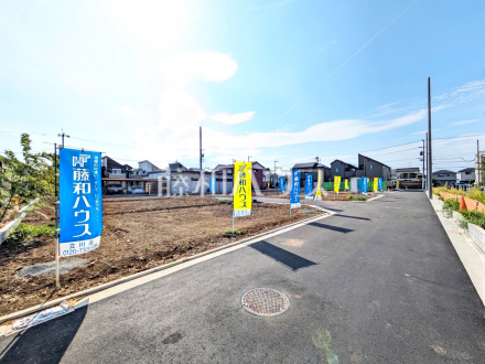 接道状況および現場風景 【立川市栄町2丁目】/撮影日2026/07/30
