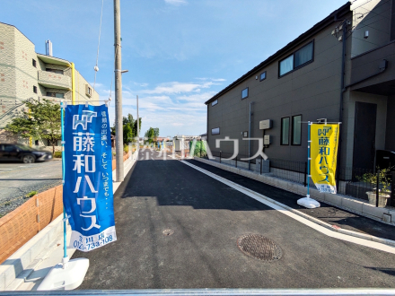 接道状況および現場風景 【立川市栄町2丁目】/撮影日2026/07/30