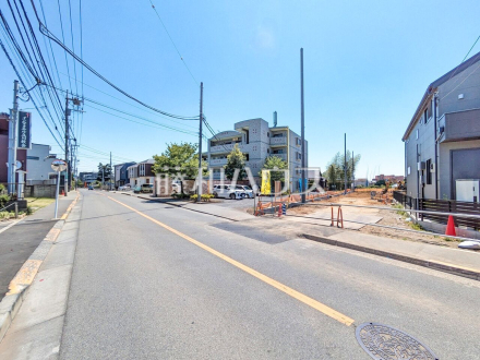 接道状況および現場風景 【立川市栄町2丁目】/撮影日2026/05/17