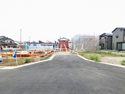 接道状況および現場風景 【立川市栄町2丁目】