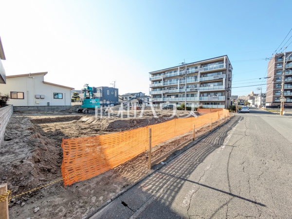 接道状況および現場風景 【福岡市南区的場1丁目】 接道状況および現場風景 【福岡市南区的場1丁目】