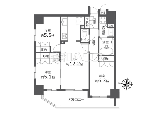 間取図 【アイディコート所沢ブリエ】 間取図 【アイディコート所沢ブリエ】