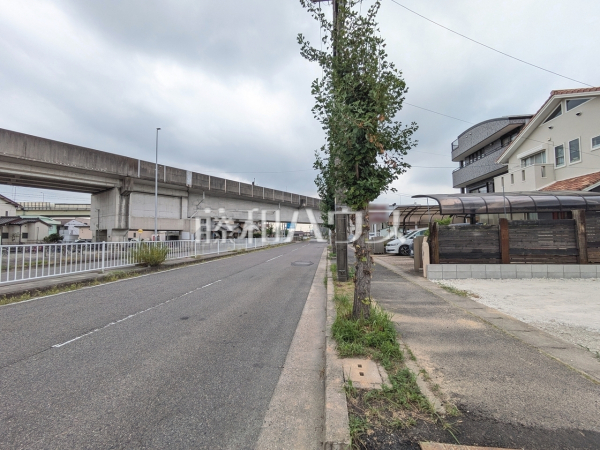 接道状況および現場風景 【春日井市勝川町5丁目】 接道状況および現場風景 【春日井市勝川町5丁目】