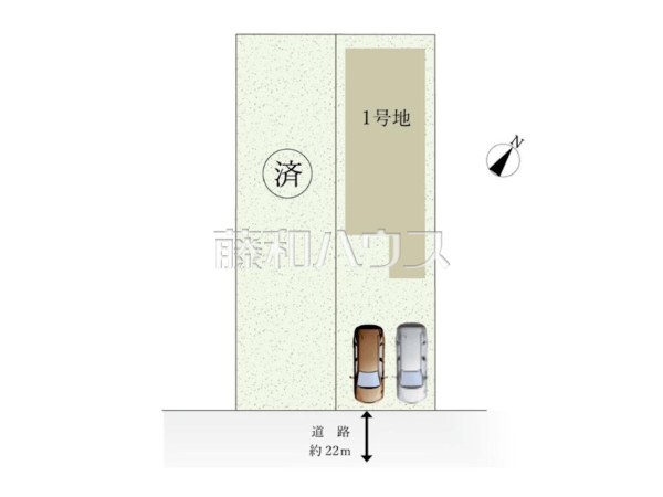 全体区画図 【春日井市勝川町5丁目】 全体区画図 【春日井市勝川町5丁目】