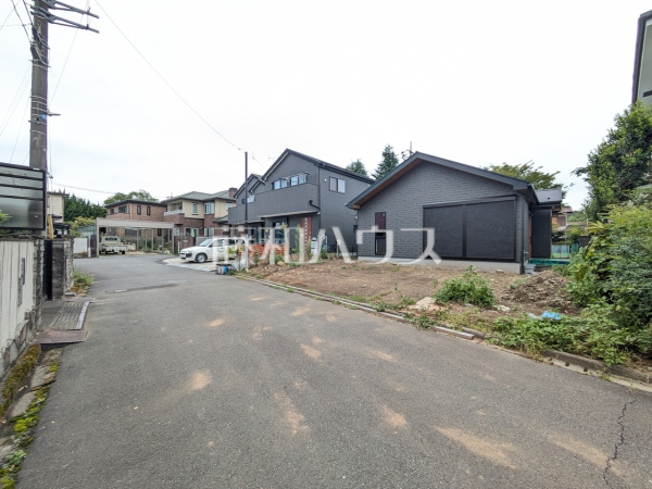 接道状況および現場風景 【八王子市上壱分方町】 接道状況および現場風景 【八王子市上壱分方町】