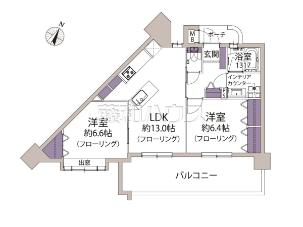 間取図 【サングレート博多駅南センターステージ】 間取図 【サングレート博多駅南センターステージ】