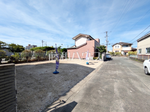 接道状況および現場風景 【糟屋郡粕屋町大字柚須】