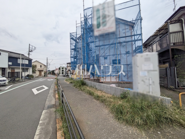 接道状況および現場風景 【小平市回田町】 接道状況および現場風景 【小平市回田町】