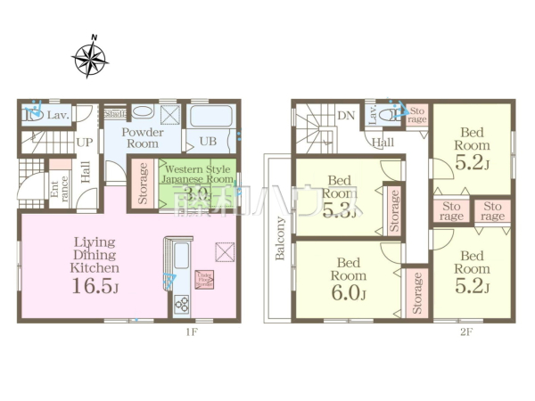 間取図 【福岡市西区今宿東3丁目】 間取図 【福岡市西区今宿東3丁目】