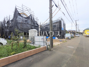 接道状況および現場風景