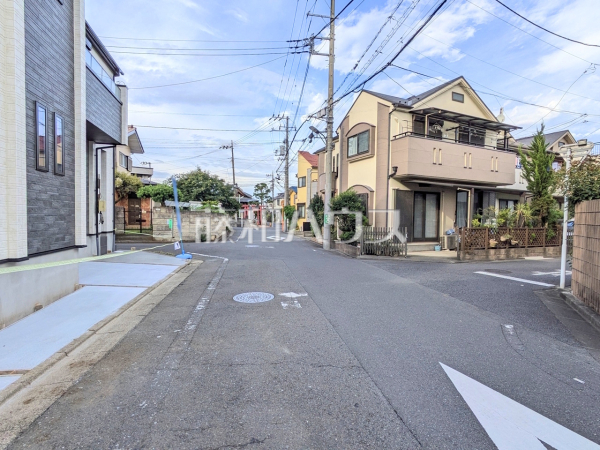 接道状況および現場風景 【練馬区南大泉2丁目】 接道状況および現場風景 【練馬区南大泉2丁目】