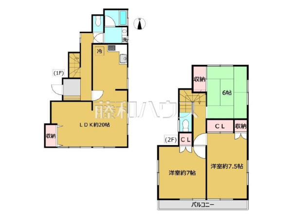 間取図 【八王子市大谷町】 間取図 【八王子市大谷町】