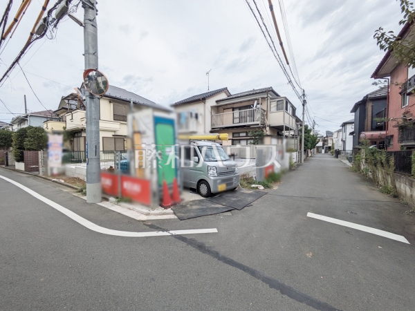接道状況および現場風景 【西東京市泉町5丁目】 接道状況および現場風景 【西東京市泉町5丁目】