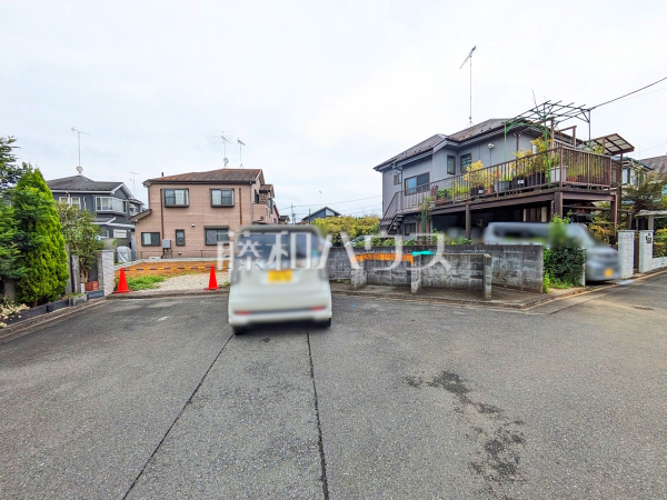 接道状況および現場風景 【八王子市寺田町】 接道状況および現場風景 【八王子市寺田町】